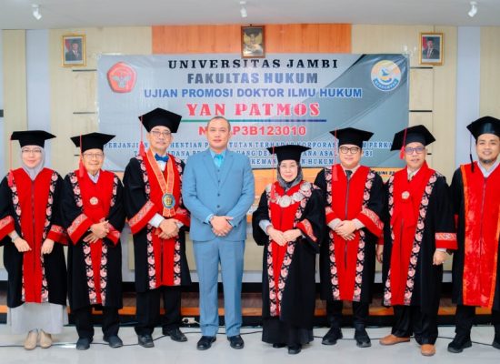 Plt Kalapas Narkotika Langkat Yan Patmos Raih Gelar Doktor Ilmu Hukum dengan Predikat Cumlaude