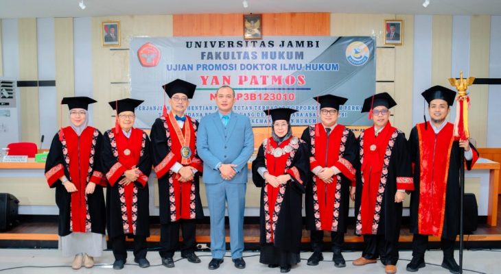 Plt Kalapas Narkotika Langkat Yan Patmos Raih Gelar Doktor Ilmu Hukum dengan Predikat Cumlaude