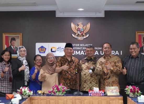 Korwil PERTAPSI Sumut I Audiensi dengan Kanwil DJP Sumut I, Perkuat Sinergi Edukasi dan Kesadaran Pajak
