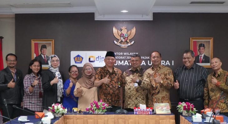 Korwil PERTAPSI Sumut I Audiensi dengan Kanwil DJP Sumut I, Perkuat Sinergi Edukasi dan Kesadaran Pajak