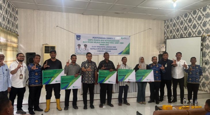 BPJS Ketenagakerjaan dan Pemko Langsa Lindungi Petani Sawit melalui Dana Bagi Hasil Sawit