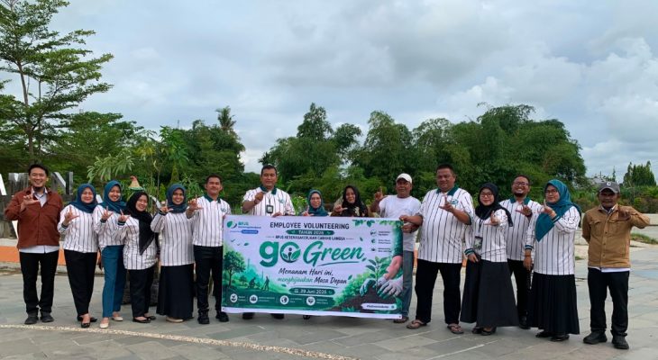BPJS Ketenagakerjaan Langsa Tanam Pohon di Taman Krueng Langsa, Wujudkan Kepedulian terhadap Lingkungan