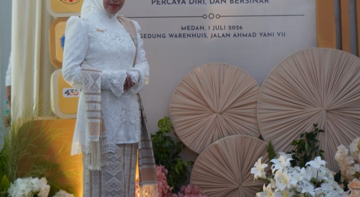 Ketua TP PKK Kota Tanjungbalai Hadiri Ladies Program Rakernas XVIII APEKSI 2026 di Medan