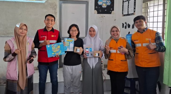 PLN Edukasi Pelajar SMAN 1 Rantau Utara tentang Keselamatan Ketenagalistrikan
