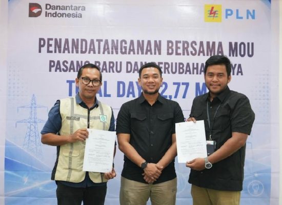 PLN Teken MoU Layanan Kelistrikan 2,77 MVA, Perkuat Investasi dan Pertumbuhan Ekonomi Tapanuli Bagian Selatan