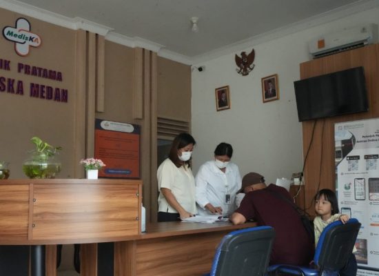 KAI Divre I Sumut Layani 8.715 Kunjungan Pasien di Klinik Mediska Selama Semester I 2026, Masyarakat Umum Capai 38 Persen