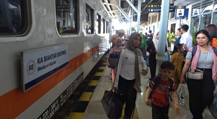 Kesadaran Masyarakat Gunakan Transportasi Aman Meningkat, Penumpang KAI Divre I Sumut Tumbuh 5 Persen pada Semester I 2026