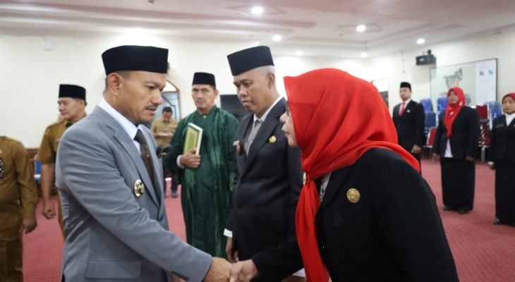 Wali Kota Tanjungbalai Lantik 16 Pejabat, Tekankan Kinerja, Inovasi, Kolaborasi dan Disiplin untuk Wujudkan Tanjungbalai EMAS