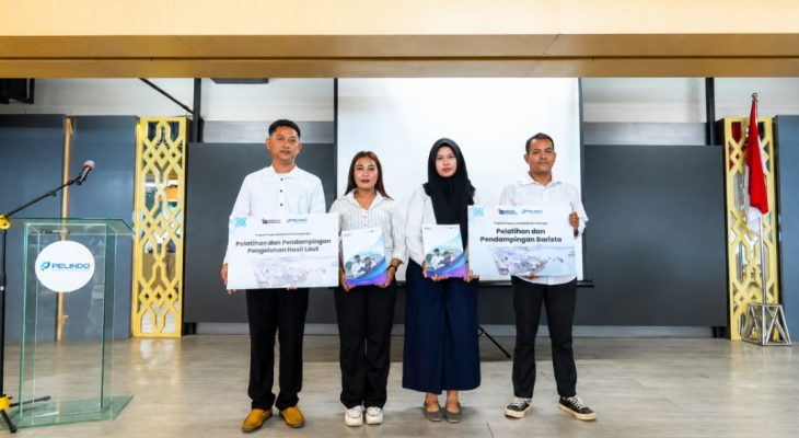 Pelindo Perkuat Pemberdayaan Masyarakat Belawan melalui Pelatihan dan Pendampingan Vokasi