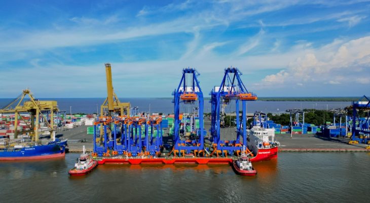 PT Pelindo Terminal Petikemas Tambah Enam Alat Bongkar Muat di Terminal Belawan, Perkuat Kapasitas Operasional