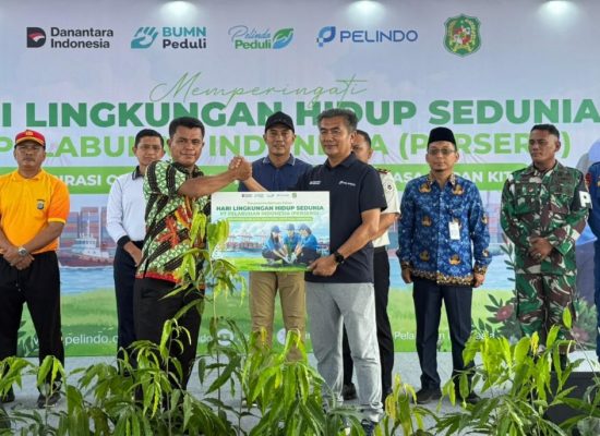 Pelindo Tanam 2.500 Pohon di Belawan Peringati Hari Lingkungan Hidup 2026