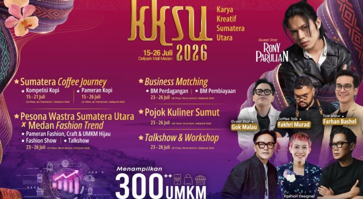 BI Kembali Gelar Karya Kreatif Sumatera Utara 2026, Dorong UMKM Naik Kelas hingga Tembus Pasar Global