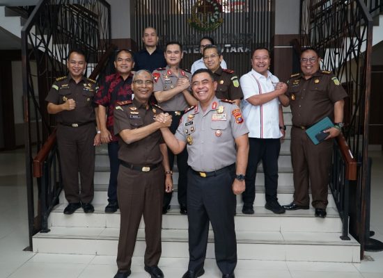 Kapolda Sumut Silaturahmi ke Kejati Sumut, Tegaskan Komitmen Perkuat Sinergi Penegakan Hukum