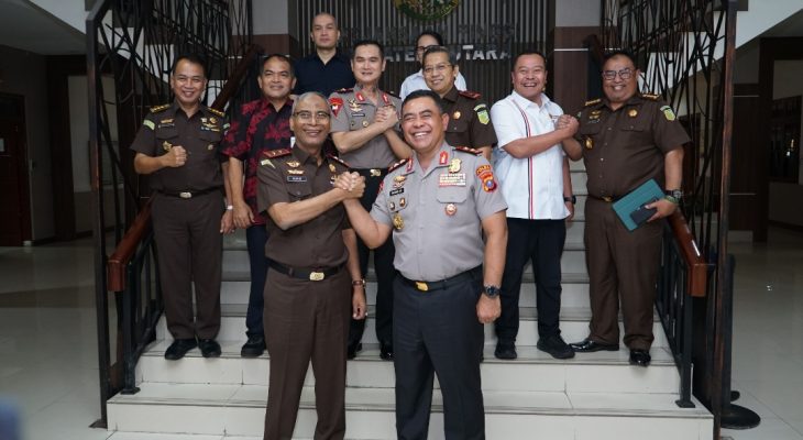 Kapolda Sumut Silaturahmi ke Kejati Sumut, Tegaskan Komitmen Perkuat Sinergi Penegakan Hukum