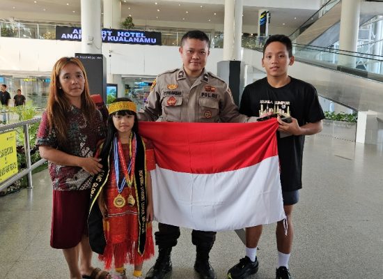 Siswi SD Negeri 18 Rantau Selatan Raih Emas ASMC 2026 di Malaysia, Harumkan Nama Indonesia