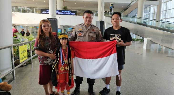 Siswi SD Negeri 18 Rantau Selatan Raih Emas ASMC 2026 di Malaysia, Harumkan Nama Indonesia