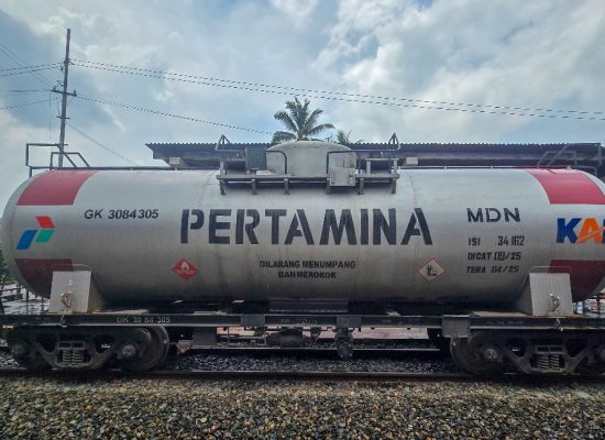 KAI Divre I Sumut Angkut 175 Ribu Ton BBM pada Semester I 2026, Perkuat Ketahanan Energi di Sumatera Utara