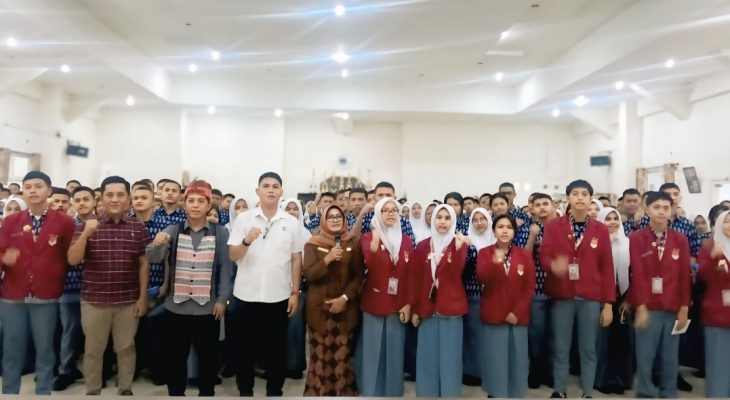Unit Tipidkor Satreskrim Polrestabes Medan Edukasi Bahaya Korupsi dan Pungli kepada Pelajar SMAN 1 Medan