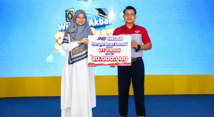 JNE Medan Salurkan Zakat Rp200 Juta kepada 11 Lembaga Sosial, Perkuat Kepedulian dan Pemberdayaan Masyarakat