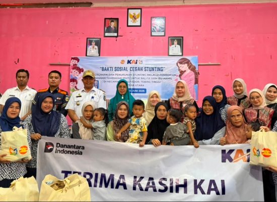 KAI Divre I Sumut Salurkan Dana TJSL Rp235,6 Juta pada Semester I 2026, Dukung Kesehatan, Lingkungan hingga Sarana Ibadah