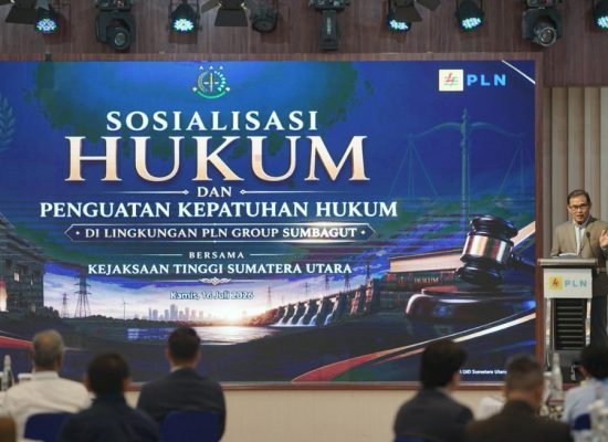Perkuat Penerapan GCG, PLN UID Sumut Gandeng Kejati Sumut Tingkatkan Budaya Kepatuhan Hukum