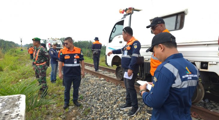 KAI Divre I Sumut dan BTP Medan Inspeksi Jalur KA Rantauprapat Baru–Aek Nabara, Siapkan Infrastruktur Hadapi Lonjakan Penumpang