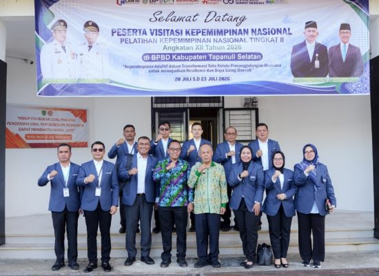 Peserta PKN Tingkat II Angkatan XII Lakukan Visitasi Kepemimpinan Nasional di Tapanuli Selatan, Dorong Transformasi Mitigasi Bencana Berbasis Data