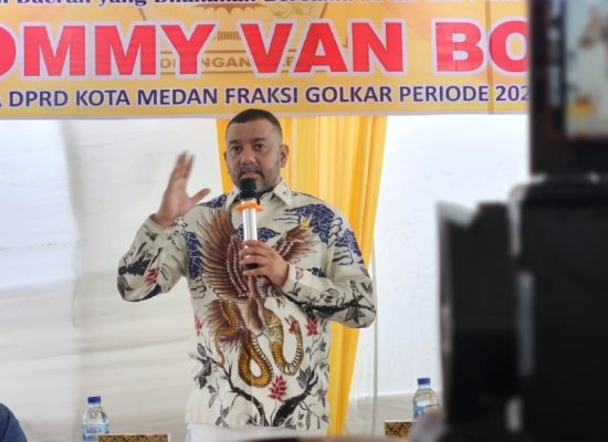 Rommy Van Boy Beri Tenggat Sepekan, Desak Pemko Medan Bongkar Taman Hermes yang Berdiri di Atas Drainase