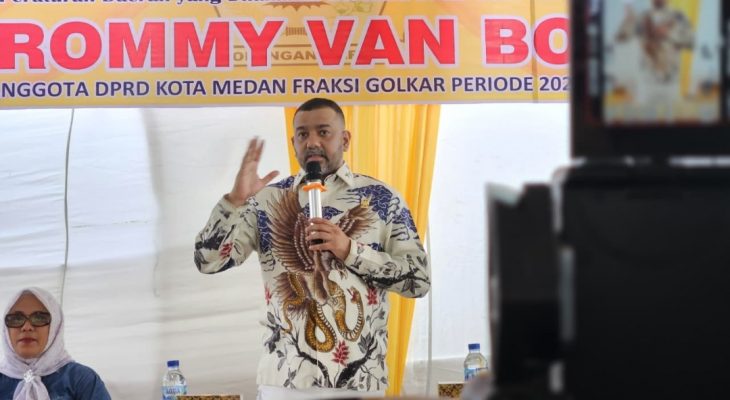 Rommy Van Boy Beri Tenggat Sepekan, Desak Pemko Medan Bongkar Taman Hermes yang Berdiri di Atas Drainase