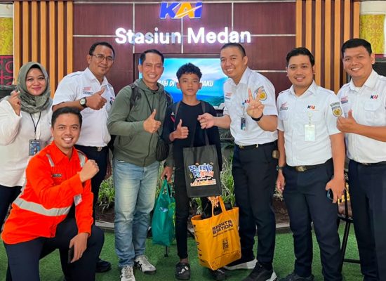 Momentum Hari Anak Nasional 2026, KAI Divre I Sumut Hadirkan Perjalanan Kereta Api yang Aman, Nyaman, dan Ramah Anak