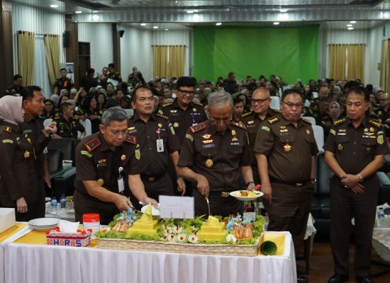 Refleksi Hari Bhakti Adhyaksa ke-66, Kejati Sumut Gelar Syukuran dan Perkuat Komitmen Penegakan Hukum Berintegritas
