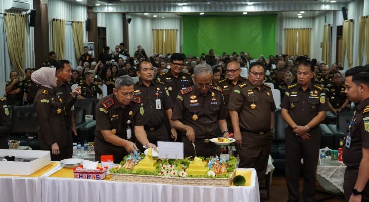 Refleksi Hari Bhakti Adhyaksa ke-66, Kejati Sumut Gelar Syukuran dan Perkuat Komitmen Penegakan Hukum Berintegritas