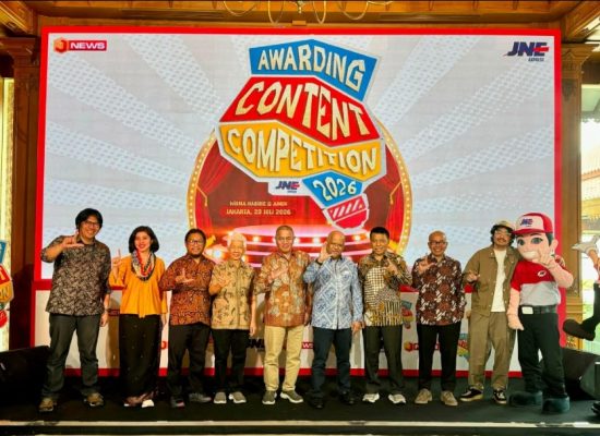 Puncak JNE Content Competition 2026, Apresiasi Ribuan Karya Kreatif dan Perkuat Ekosistem Industri Kreatif Nasional