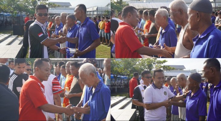 Tingkatkan Pelayanan Prima, Lapas Narkotika Langkat Bagikan Perlengkapan Harian dan Nutrisi bagi Warga Binaan Lansia
