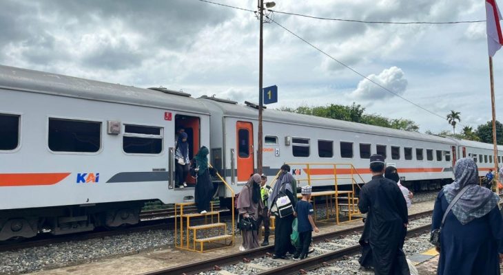 971 Ribu Warga Sumut Nikmati Kereta Api Bersubsidi, KAI Divre I Dorong Pemerataan Ekonomi Daerah