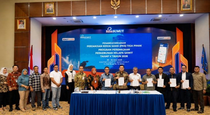 Bank Sumut Buka Akses Dana PSR Rp44,5 Miliar untuk Pekebun Sawit di Sumatera Utara