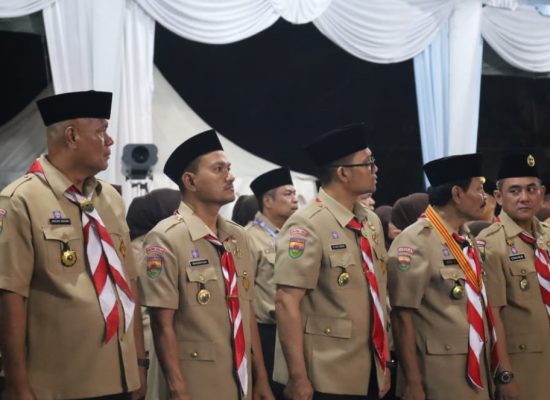 Mahyaruddin Salim Beri Semangat Kontingen Kwarcab Tanjungbalai di Jambore Daerah Sumut XI 2026