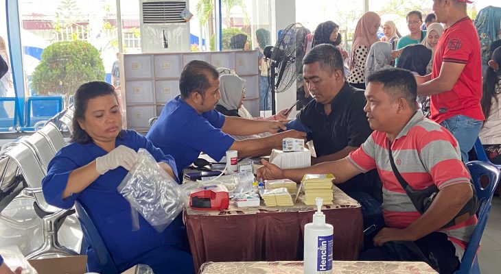 Semarak HUT ke-81 RI, Pelindo Hadirkan Layanan Kesehatan bagi Masyarakat Belawan