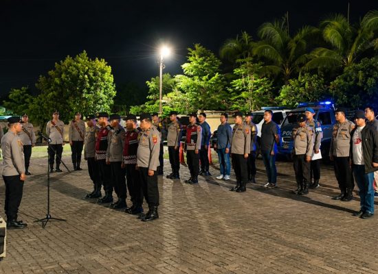 Apel KRYD Rayon 3 Polrestabes Medan, Polsek Medan Tuntungan Perkuat Kesiapsiagaan Jaga Kamtibmas