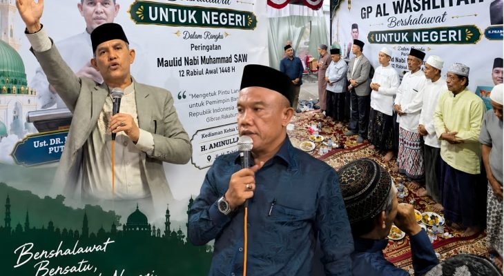 GP Al Washliyah Bershalawat untuk Negeri, Doakan Pemimpin dan Persatuan Indonesia