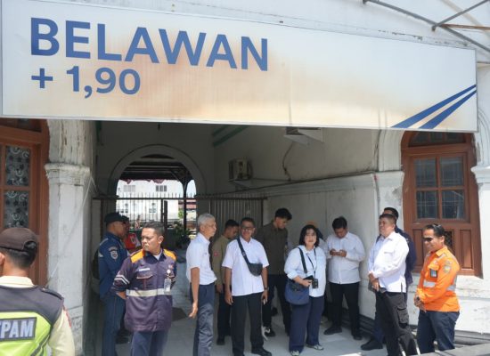 KAI Perkuat Peran Stasiun Belawan sebagai Gerbang Logistik Strategis Sumatera Utara