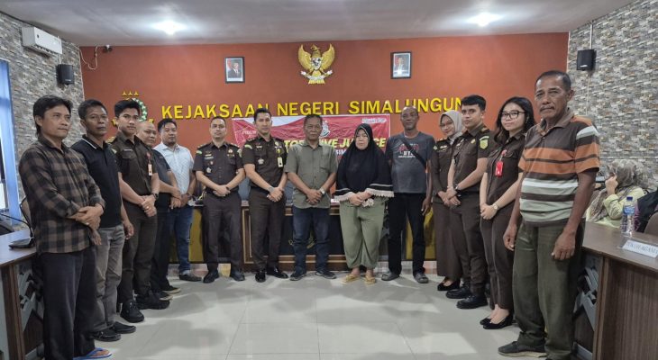 Kajati Sumut Hentikan Perkara Penadahan di Simalungun melalui Keadilan Restoratif