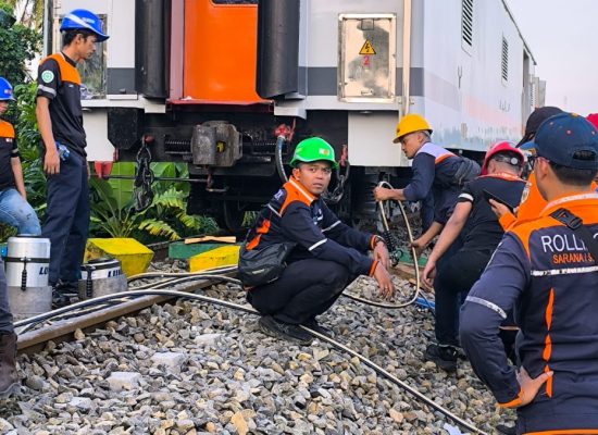 KAI Divre I Sumut Berhasil Evakuasi Sarana Anjlok KA Putri Deli, Rekayasa Operasi Penumpang Berjalan Lancar