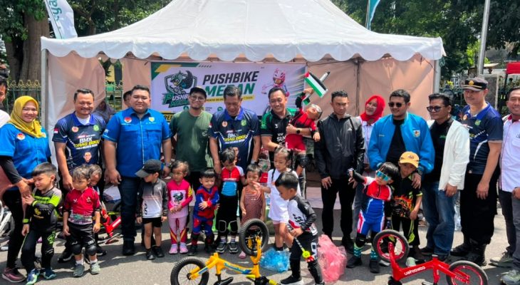 Ratusan Pebalap Ramaikan BMX Drag Bike Piala Wali Kota Medan, Ajang Cetak Atlet Berprestasi dan Cegah Balap Liar