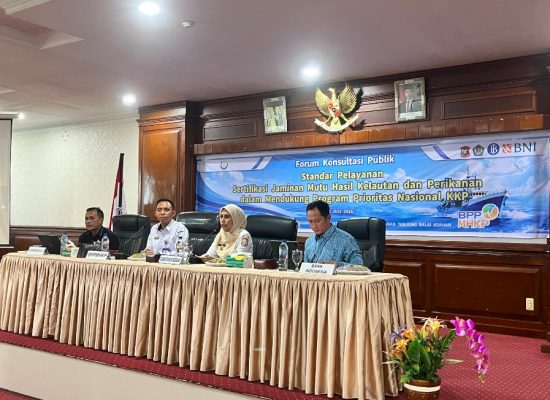 Pemko Tanjungbalai Siap Berkolaborasi dengan BPPMHKP Optimalkan Layanan Sertifikasi Mutu Hasil Kelautan dan Perikanan