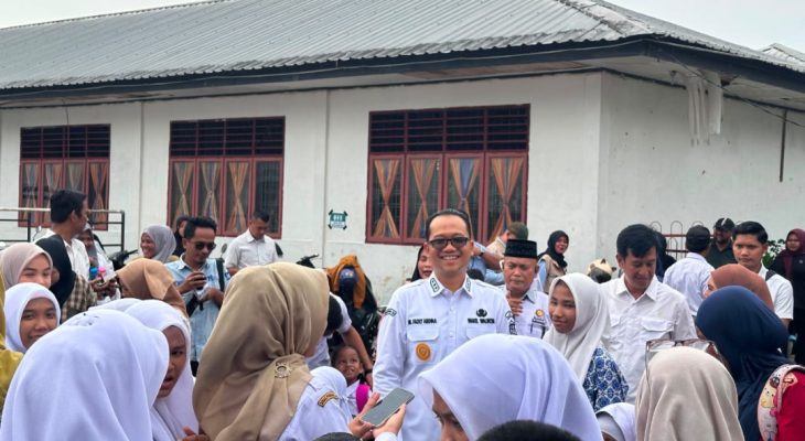 Wakil Wali Kota Tanjungbalai Pantau Penyaluran Perdana Program Makan Bergizi Gratis di SLB