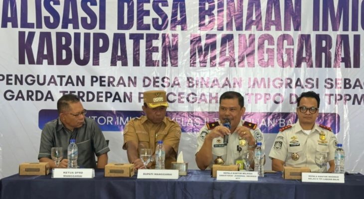Imigrasi Labuan Bajo Hibahkan Motor Operasional ke Lima Desa di Manggarai, Perkuat Pencegahan TPPO dan TPPM