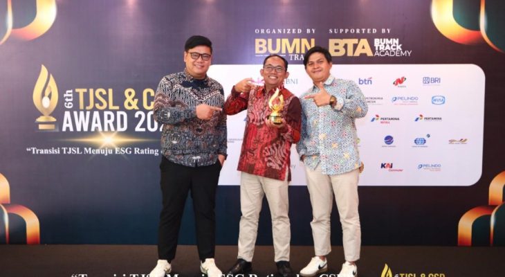 Pertamina Patra Niaga Regional Sumbagut Raih Predikat Platinum TJSL & CSR Award 2026