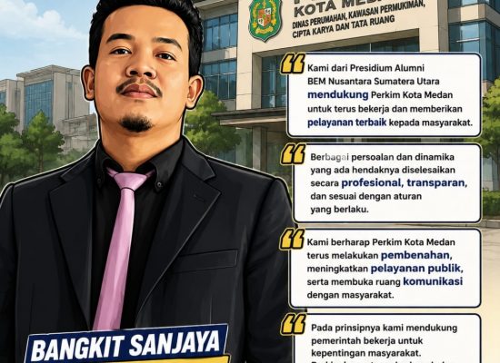 Alumni BEM Nusantara Sumut Dukung Perkim Kota Medan Tingkatkan Pelayanan Publik