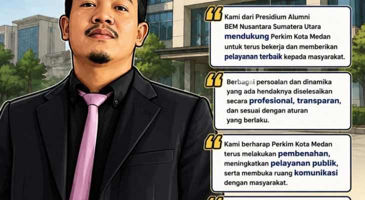 Alumni BEM Nusantara Sumut Dukung Perkim Kota Medan Tingkatkan Pelayanan Publik